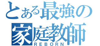 とある最強の家庭教師（ＲＥＢＯＲＮ）