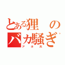 とある狸のバカ騒ぎ（アホ共）