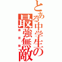 とある中学生の最強無敵（森田陸）