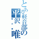 とある軽音部の平沢　唯（新の嫁）