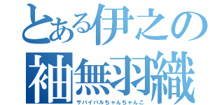 とある伊之の袖無羽織（サバイバルちゃんちゃんこ）