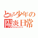 とある少年の陽炎日常（カゲロウデイズ　）