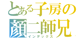とある子房の顏二師兄（インデックス）