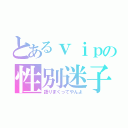 とあるｖｉｐの性別迷子（語りまくってやんよ）