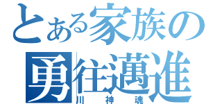 とある家族の勇往邁進（川神魂）