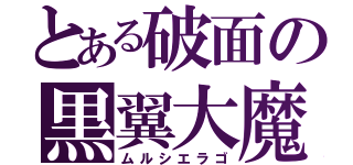 とある破面の黒翼大魔（ムルシエラゴ）