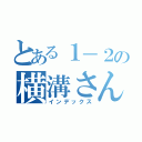 とある１－２の横溝さん（インデックス）