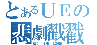 とあるＵＥの悲劇戳戳樂（住手 不要 我好痛）