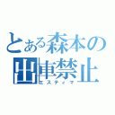 とある森本の出車禁止（エスティマ）