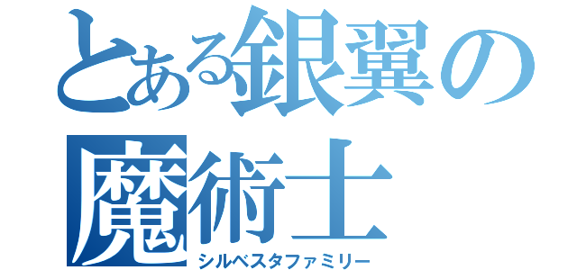 とある銀翼の魔術士（シルベスタファミリー）