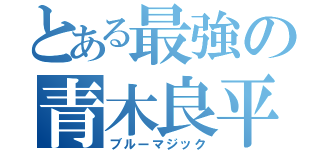 とある最強の青木良平（ブルーマジック）