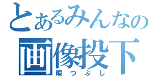 とあるみんなの画像投下（暇つぶし）