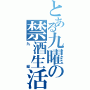 とある九曜の禁酒生活（九曜）