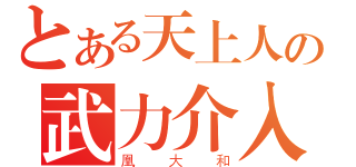 とある天上人の武力介入（凰大和）