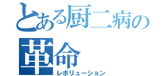 とある厨二病の革命（レボリューション）