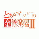 とあるマッピーの金管楽器Ⅱ（トランペット）