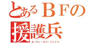 とあるＢＦの援護兵（カーテン・オブ・ファイヤ）