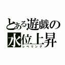 とある遊戯の水位上昇（レベリング）