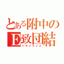 とある附中のＥ致団結（ハヤシライス）