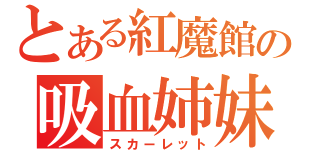 とある紅魔館の吸血姉妹（スカーレット）