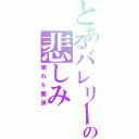 とあるバレリーナの悲しみ（壊れた関係）