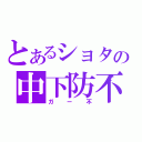 とあるショタの中下防不（ガー不）