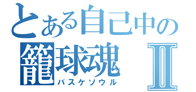 とある自己中の籠球魂Ⅱ（バスケソウル）