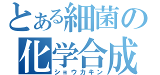 とある細菌の化学合成（ショウカキン）