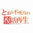 とある不死鳥の復活再生（リザレクション）