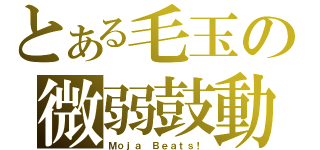 とある毛玉の微弱鼓動（Ｍｏｊａ Ｂｅａｔｓ！）