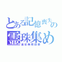 とある記憶喪失の霊珠集め（遠征無限回廊）