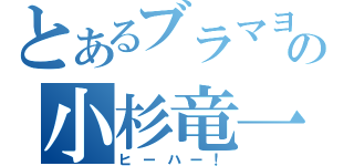 とあるブラマヨの小杉竜一（ヒーハー！）