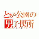 とある公園の男子便所（ハッテンバ）