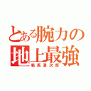 とある腕力の地上最強の生物（範馬勇次郎）