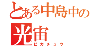 とある中島中の光宙（ピカチュウ）