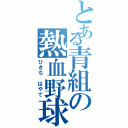 とある青組の熱血野球（ひきち　はやて）