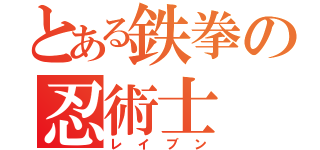 とある鉄拳の忍術士（レイブン）