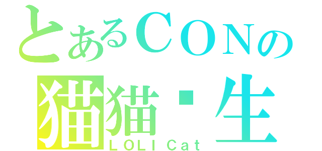 とあるＣＯＮの猫猫诞生（ＬＯＬＩＣａｔ）