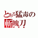 とある猛毒の斬魄刀（神殺鎗）