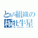 とある組織の極牡牛星（ブル・マグニスター）