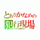 とあるかなめの犯行現場（ママには隠せない）