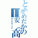 とあるめだかの目安（高）箱（めだかボックス）