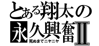 とある翔太の永久興奮Ⅱ（死ぬまでニヤニヤ）