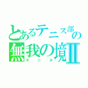 とあるテニス部部長の無我の境地Ⅱ（テニヌ）