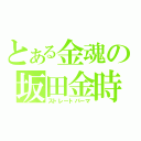 とある金魂の坂田金時（ストレートパーマ）