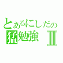 とあるにしだの猛勉強Ⅱ（）