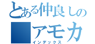 とある仲良しの アモカリ（インデックス）