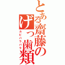 とある齋藤のげっ歯類Ⅱ（カピバラバラ）