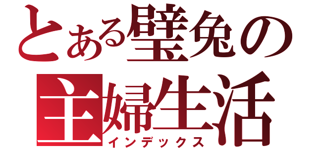 とある璧兔の主婦生活（インデックス）