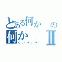 とある何か    の何かⅡ（ウンパッパ）